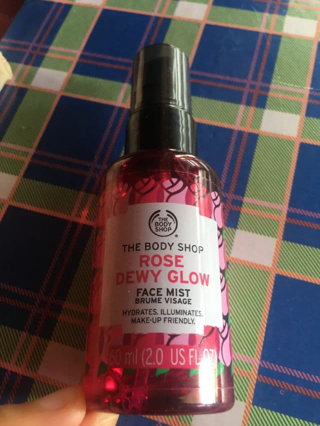 The Body Shop Rose Dewy Glow Face Mist review photo by indahysmn