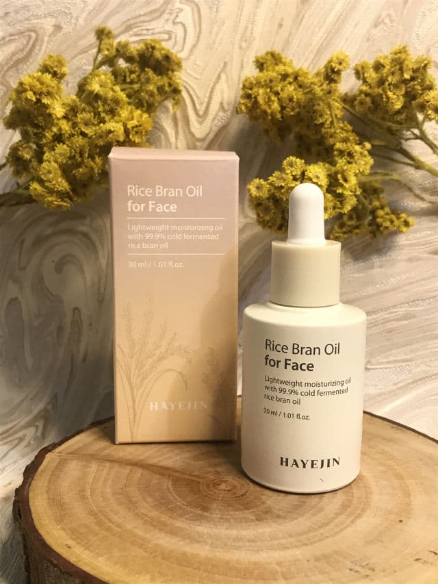 HAYEJIN Rice Bran Oil for Face review photo by irbahsalss