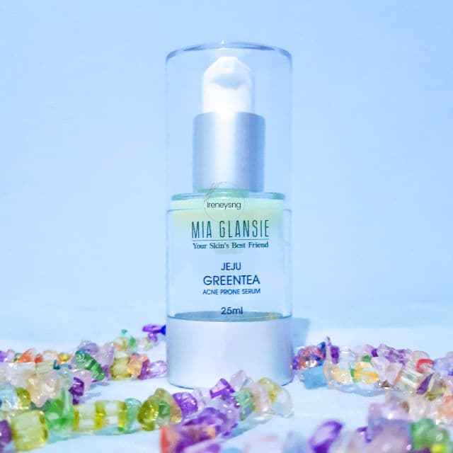 Mia Glansie Jeju Green Tea Acne Prone Serum review photo by ireneysng