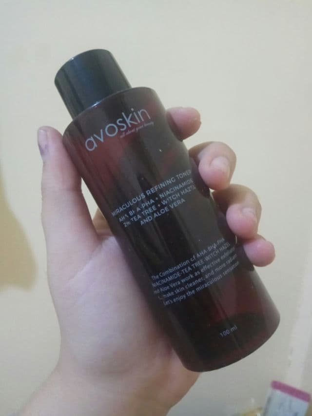 Avoskin Miraculous Refining Toner review photo by iruthmanurung