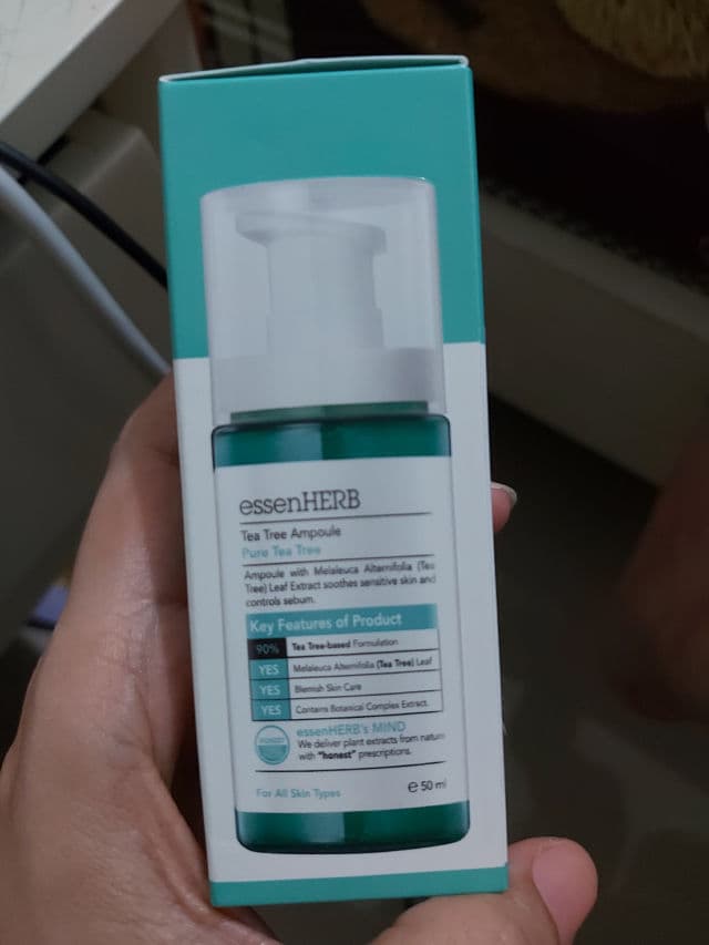 essenHERB Tea Tree Ampoule review photo by isadhoura