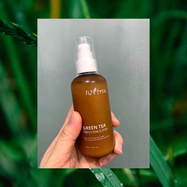ISNTREE Green Tea Fresh Emulsion review photo by isaglowup