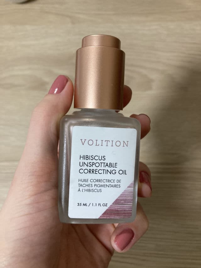 Volition Beauty Hibiscus Unspottable Correcting Oil review photo by ivka