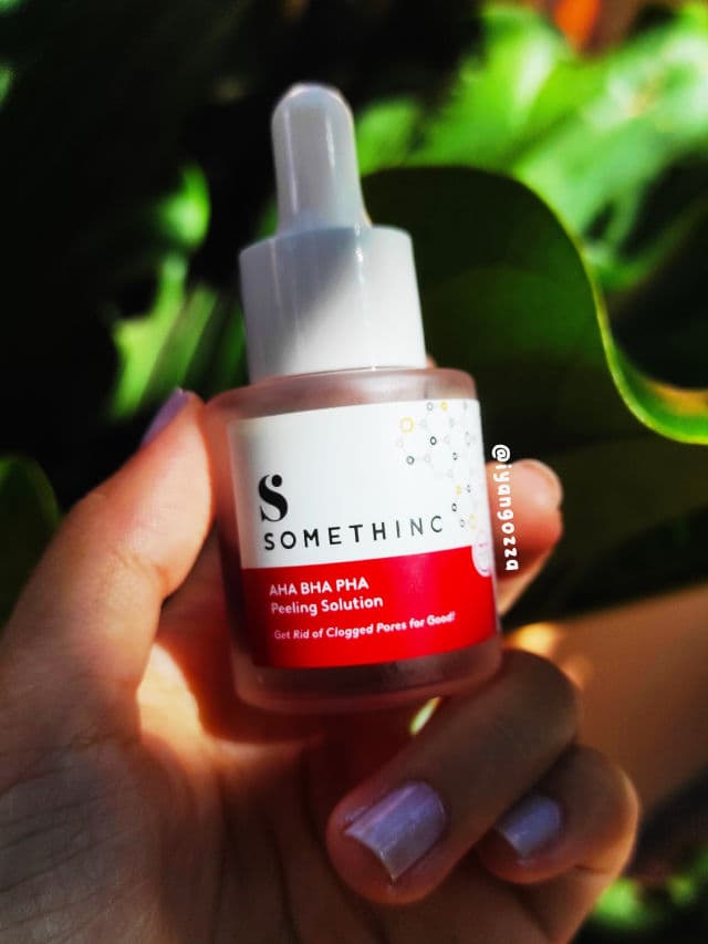 Somethinc AHA BHA PHA Peeling Solution review photo by iyangozza