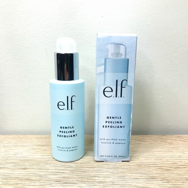 ELF Gentle Peeling Exfoliant review photo by izaKitty