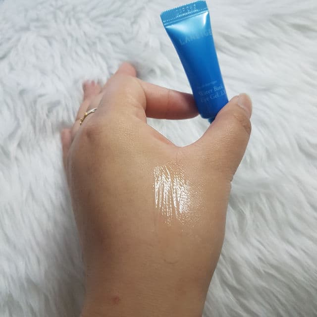 Laneige Water Bank Eye Gel review photo by izmelexxie