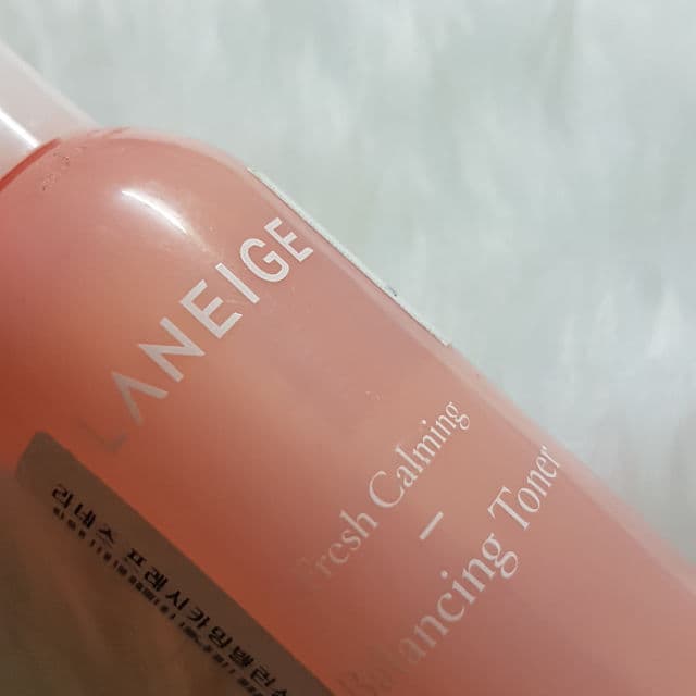 Laneige Fresh Calming Toner review photo by izmelexxie