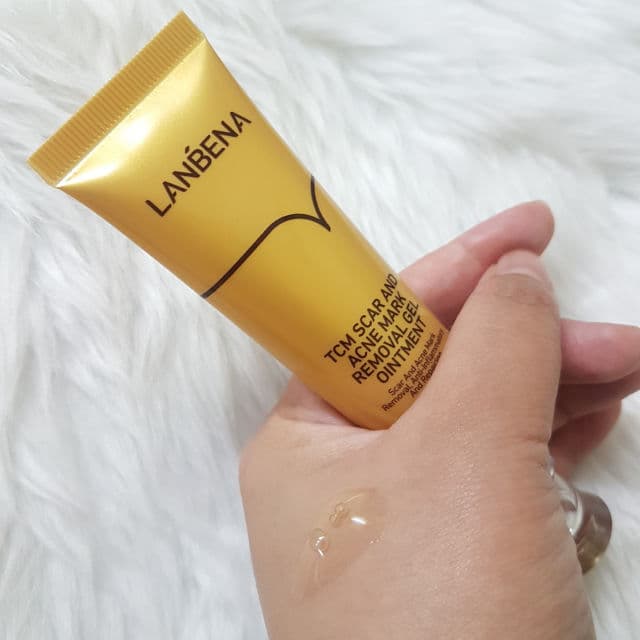 Lanbena TCM Scar and Acne Mark Removal Gel Ointment review photo by izmelexxie