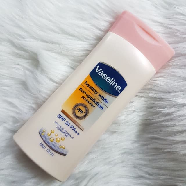 Vaseline Healthy White Sun + Pollution Protection SPF 24 PA+++ review photo by izmelexxie