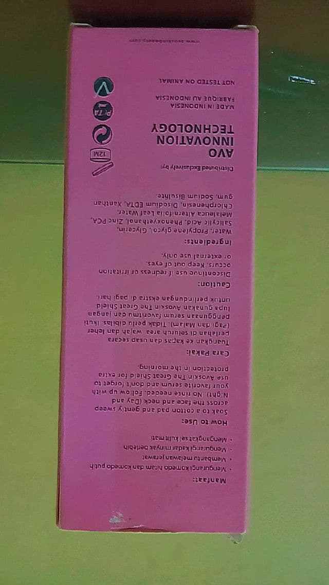 Avoskin Your Skin Bae Salicylic Acid 1% + Zinc + Tea Tree Water review photo by izzhuhadmizha