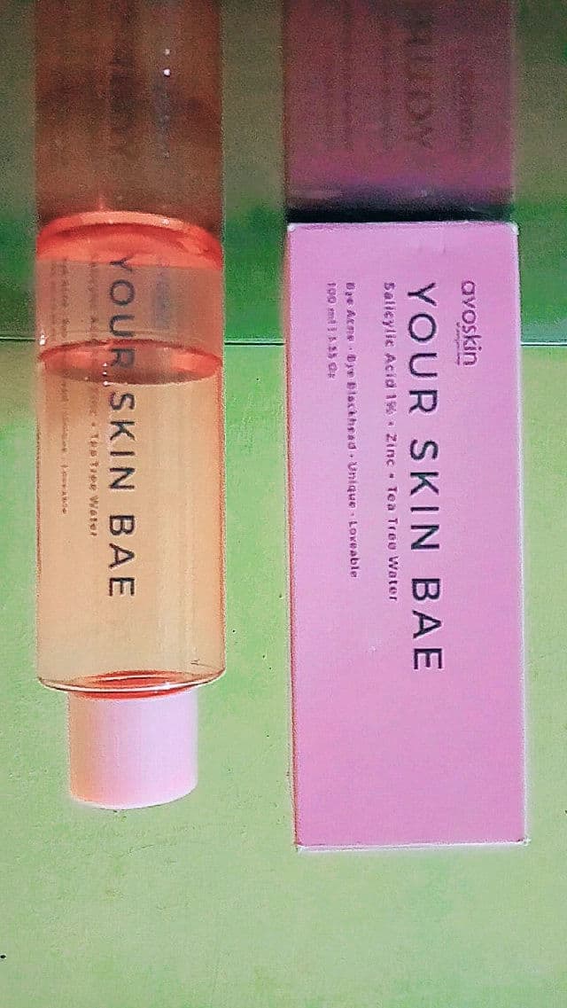 Avoskin Your Skin Bae Salicylic Acid 1% + Zinc + Tea Tree Water review photo by izzhuhadmizha
