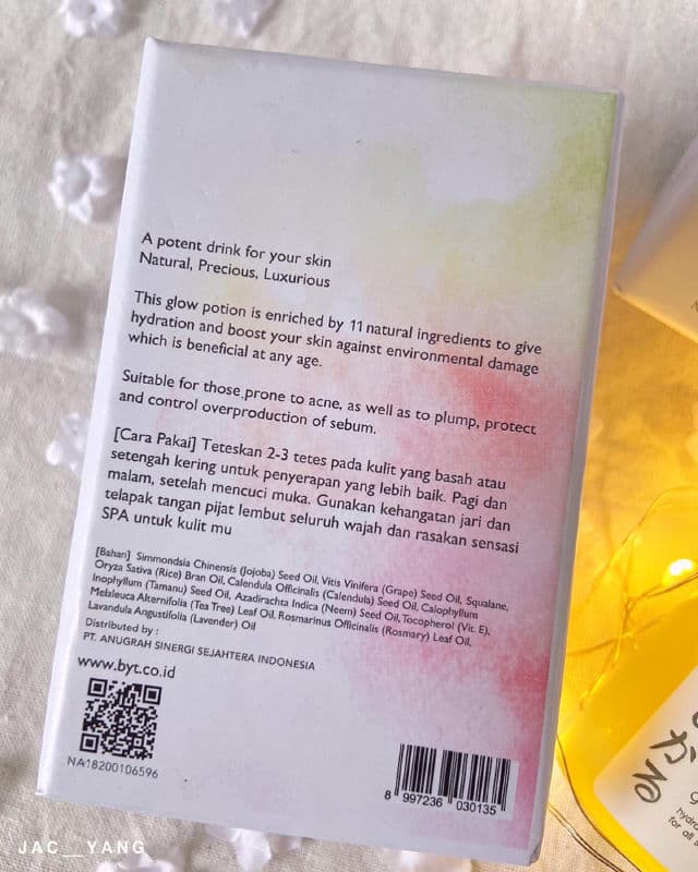 BYT Glo Oil review photo by jacyang