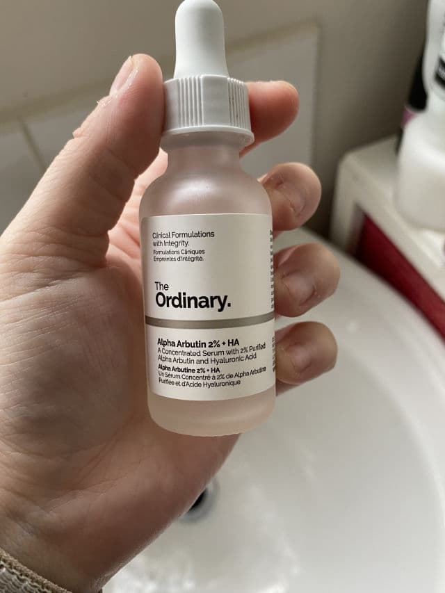 The Ordinary Alpha Arbutin 2% + HA review photo by jaderobinson89