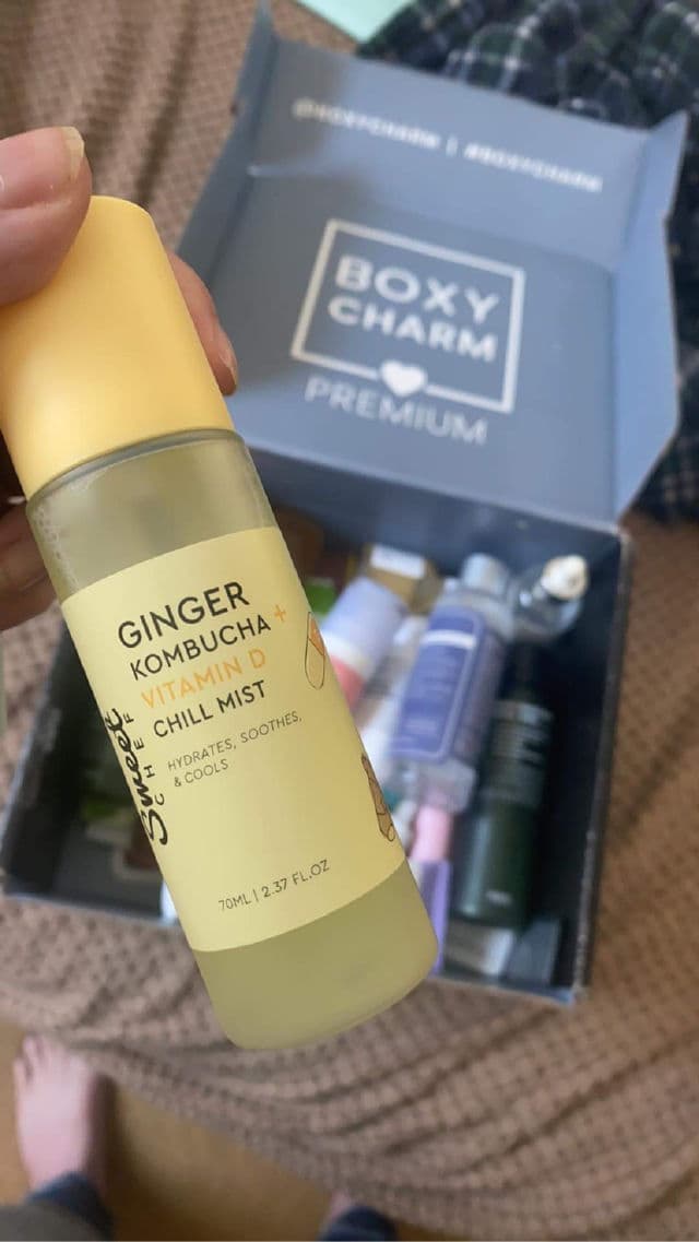 Sweet Chef Ginger Kombucha + Vitamin D Chill Mist review photo by jaelynnrae007