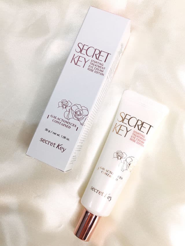 SECRET KEY Starting Treatment Eye Cream Rose Edition review photo by jamnesreen
