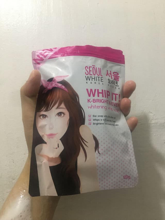 Seoul White Korea Whip It! Whitening Whip Soap review photo by jamnesreen