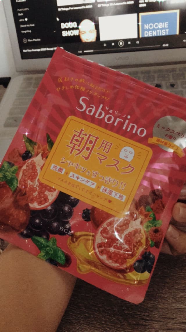 Saborino Morning Facial Sheet Mask - Mixed Berries review photo by jamnesreen