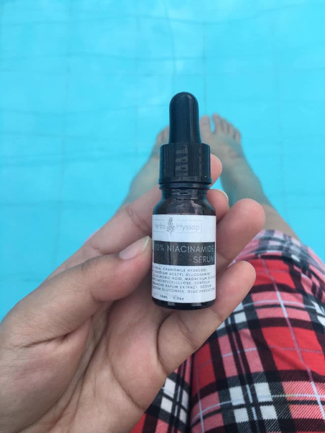 Herbs & Hyssop Boost 10% Niacinamide Serum review photo by jamnesreen
