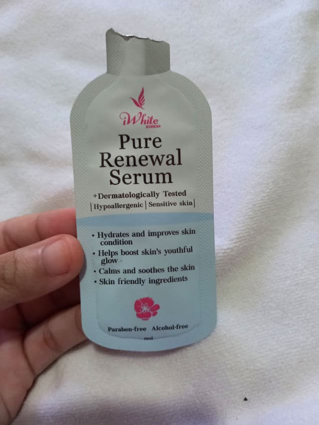 iWhite Korea Pure Renewal Serum review photo by jeajeabear