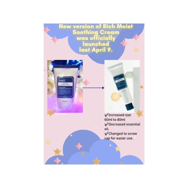 Dear, Klairs Rich Moist Soothing Cream review photo by jeanhannah09