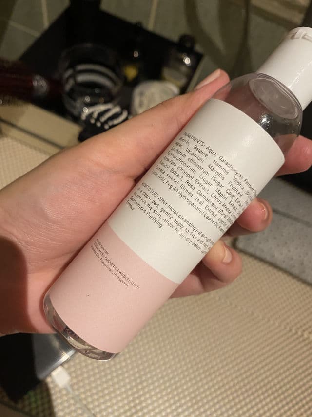 Schades Galactomyces Brightening Toner review photo by jesiiace