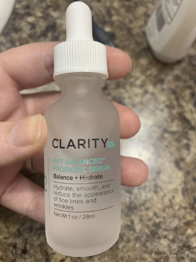 ClarityRx Get Balanced Probiotic Serum review photo by JeslynH
