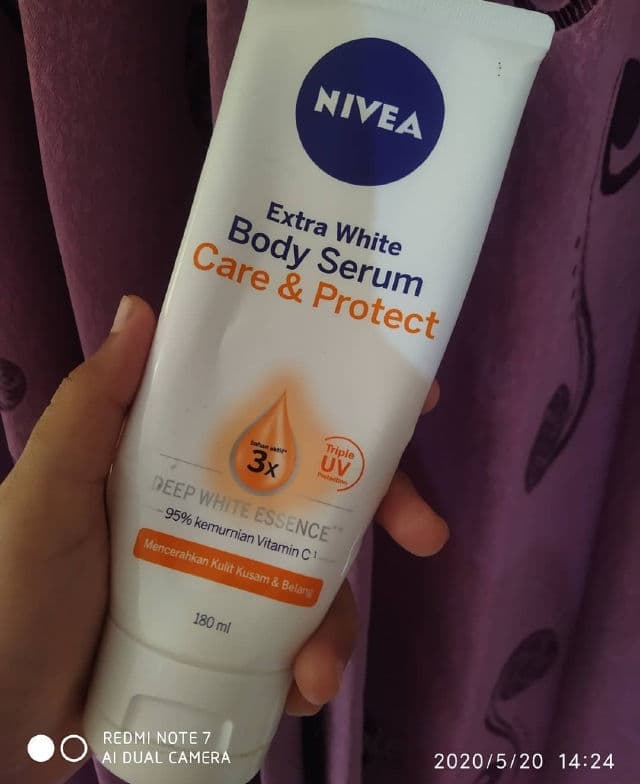 Nivea Extra White Body Serum Care & Protect review photo by jihanswaylim23