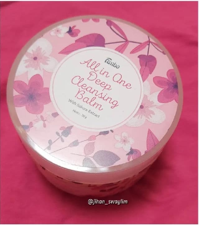 fanbo All In One Deep Cleansing Balm with Sakura Extract review photo by jihanswaylim23