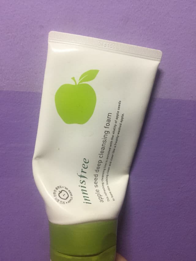 INNISFREE Apple Seed Deep Cleansing Foam review photo by Jiny