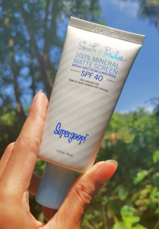 Supergoop! 100% Mineral Smooth and Poreless Matte Screen review photo by jinukariyawasam