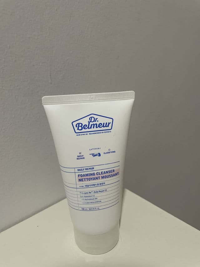 THE FACE SHOP Dr. Belmeur Daily Repair Foam Cleanser review photo by joyee080