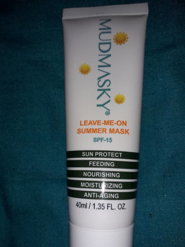 Mudmasky Leave-Me-On Spring Mask SPF10 review photo by jojobeauty16