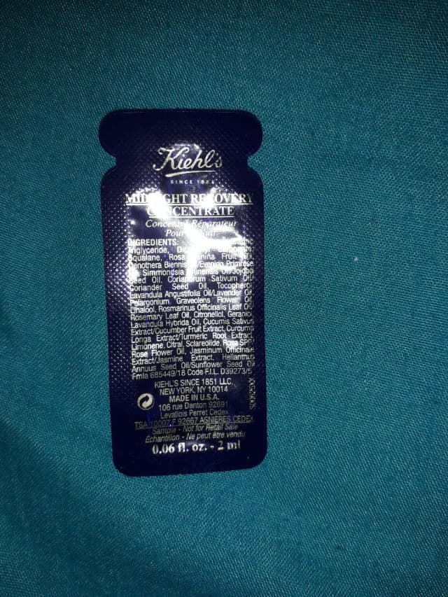 Kiehl's Midnight Recovery Concentrate review photo by jojobeauty16