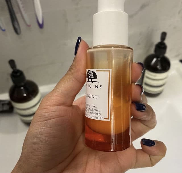 Origins Ginzing Into The Glow Brightening Serum review photo by jojomoep