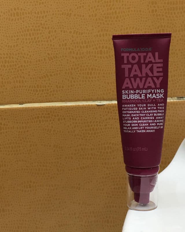 Formula 10.0.6 Total Take Away Skin-Purifying Clay + Tea Bubble Mask review photo by jsloveskincare