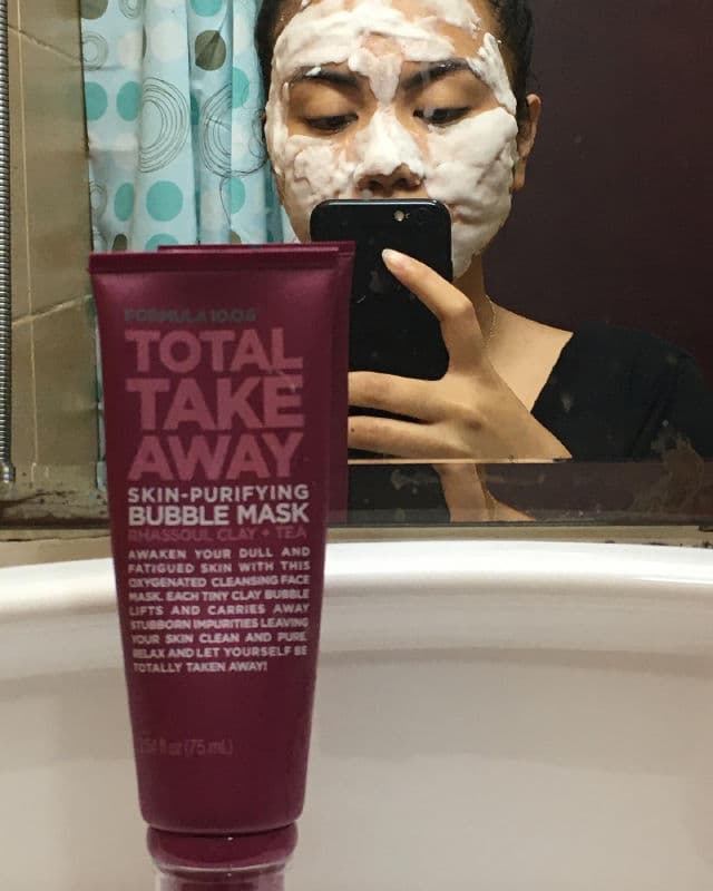 Formula 10.0.6 Total Take Away Skin-Purifying Clay + Tea Bubble Mask review photo by jsloveskincare