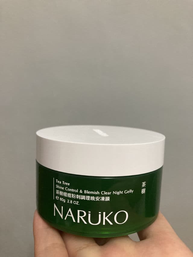 Naruko Tea Tree Shine Control & Blemish Clear Night Gelly review photo by jylim