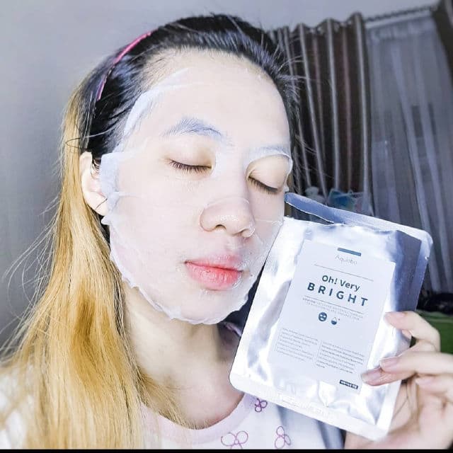 Aqulabo Oh Very Bright Mask Sheet review photo by kamuskinglow