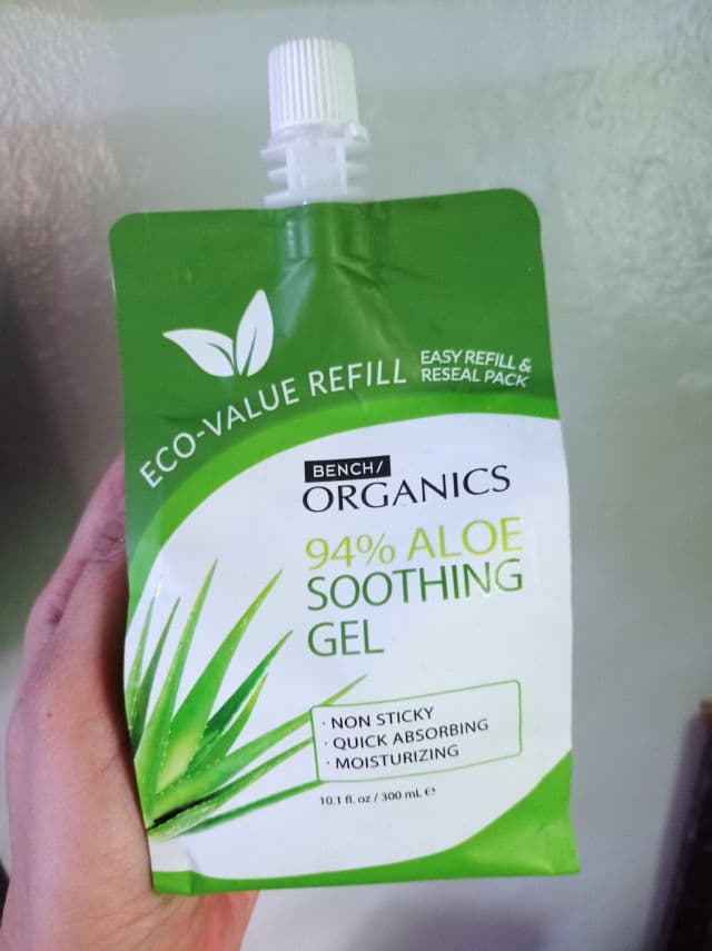 Bench Organics 94% Aloe Soothing Gel review photo by karamarcelo