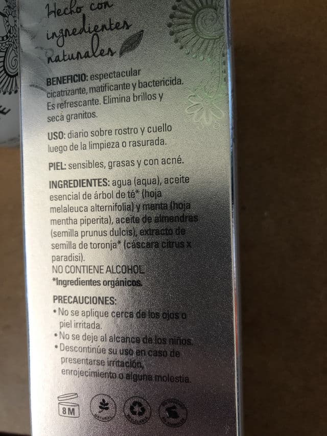 Xamania Tónico Facial - Árbol de Té review photo by karensu2912