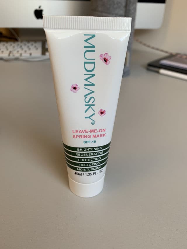 Mudmasky Leave-Me-On Spring Mask SPF10 review photo by karikubi