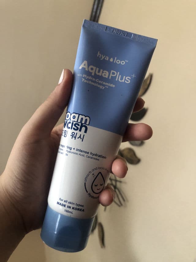 Hyaloo Aqua Plus Foam Wash review photo by katrinaduguran