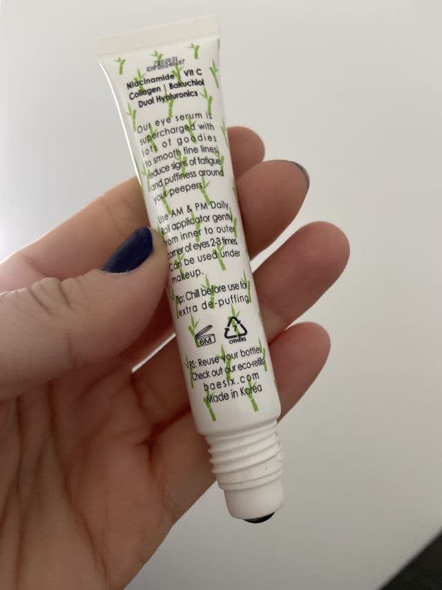 Baesix Keep Rollin' - Eye Serum review photo by katydee