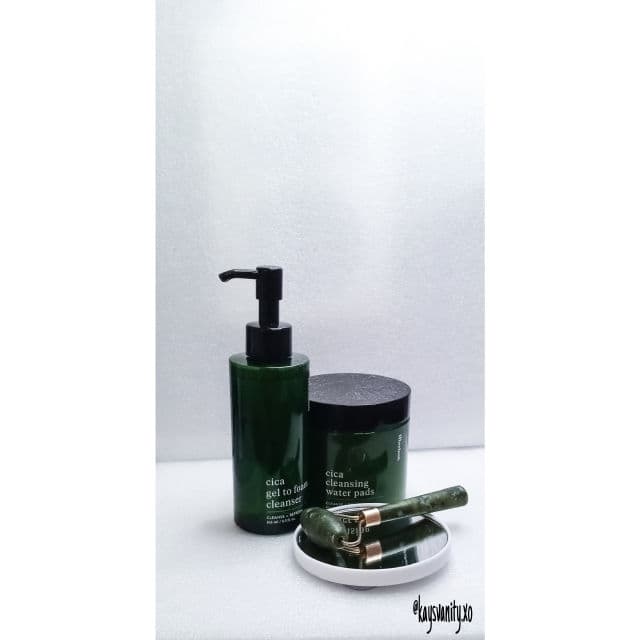 Meebak Cica Gel to Foam Cleanser review photo by kaysvanity.xo