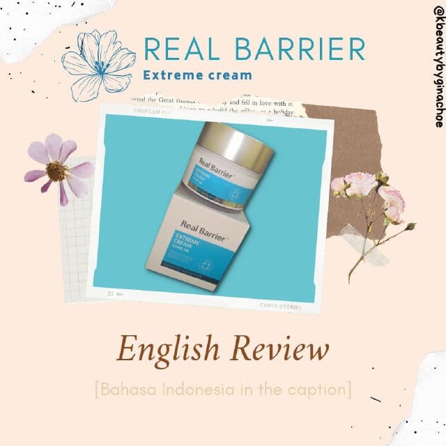 Real Barrier Extreme Cream review photo by kbeautybyginachoe
