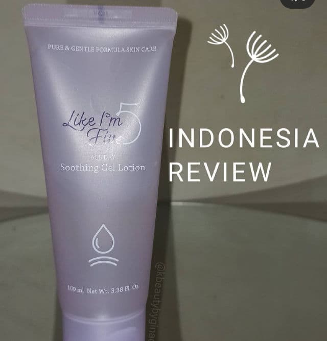 Like I'm 5 All Day Soothing Gel Lotion review photo by kbeautybyginachoe