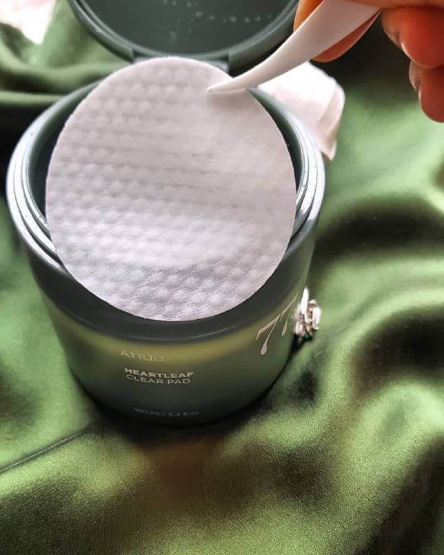 ANUA Heartleaf 77 Clear Pad review photo by kbeautycuore