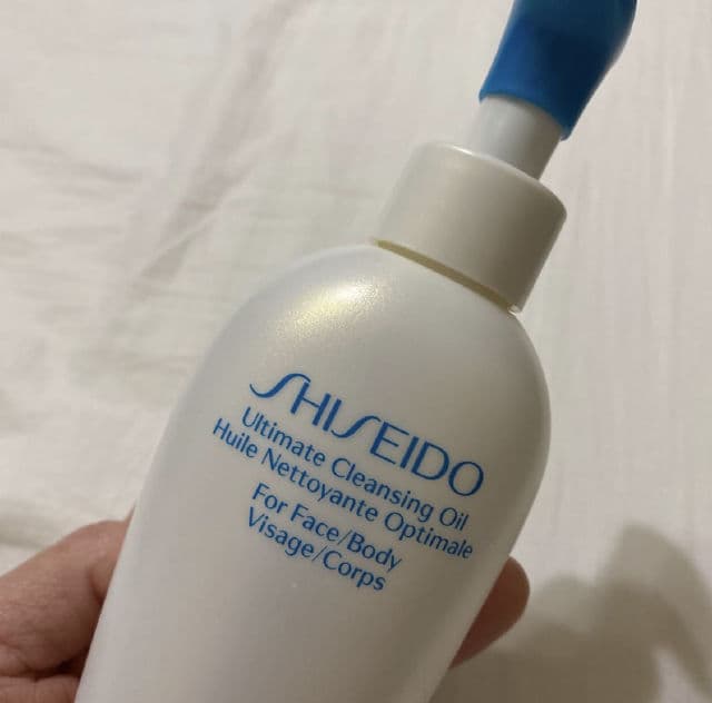 Shiseido Ultimate Cleansing Oil, for Face & Body review photo by Chofulloflove
