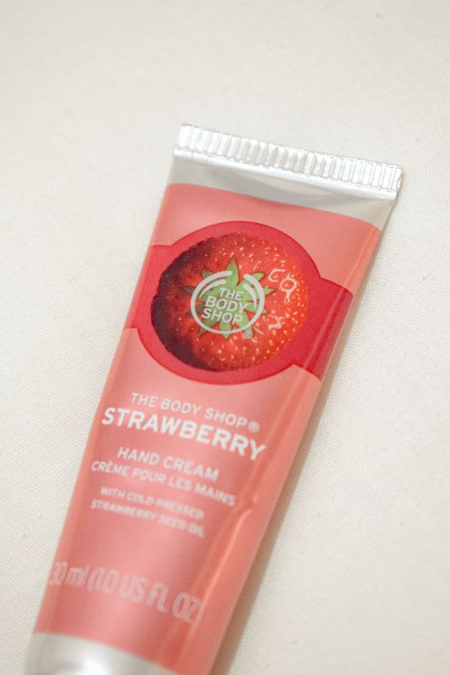 The Body Shop Strawberry Hand Cream review photo by kdd