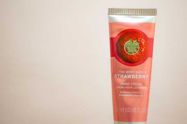 The Body Shop Strawberry Hand Cream review photo by kdd
